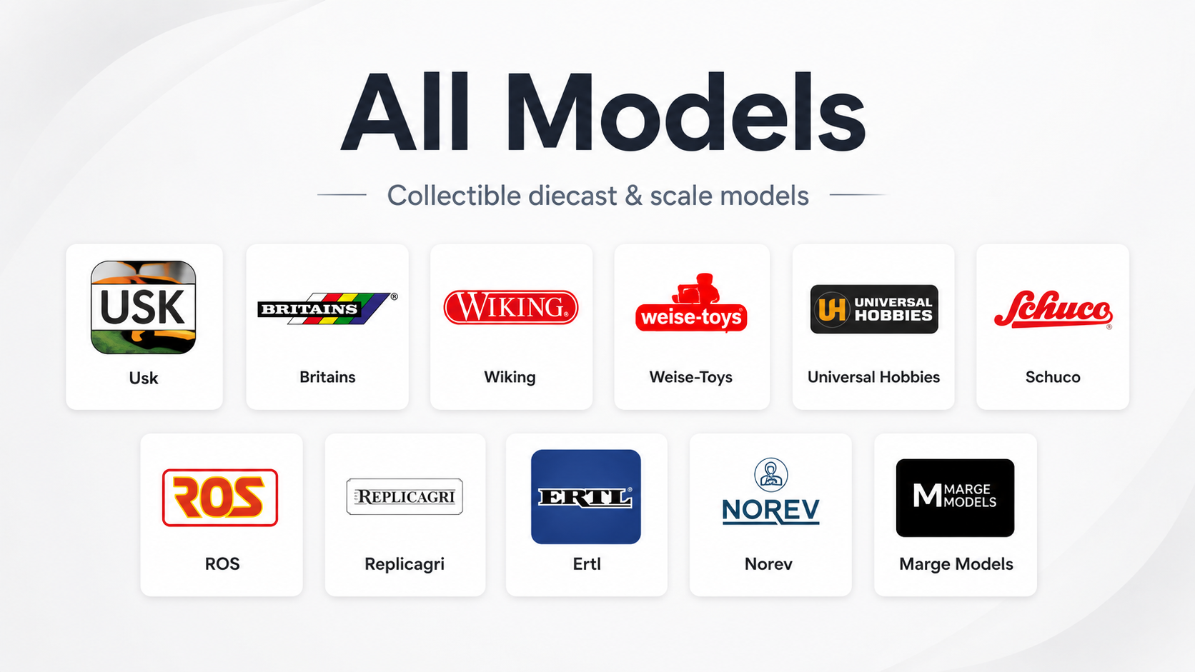All Collectible Models