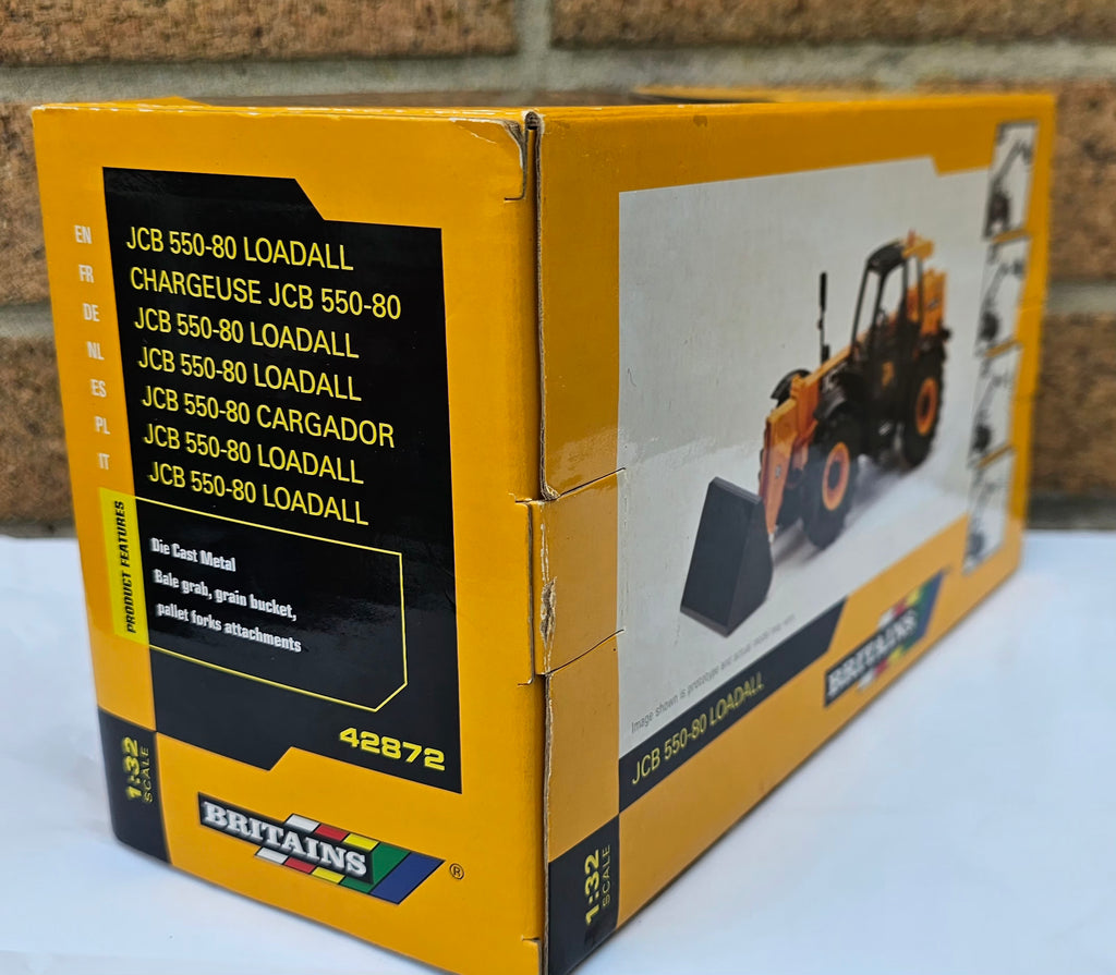 Britains JCB 550-80 Loadall Arnold Plant Hire 42872