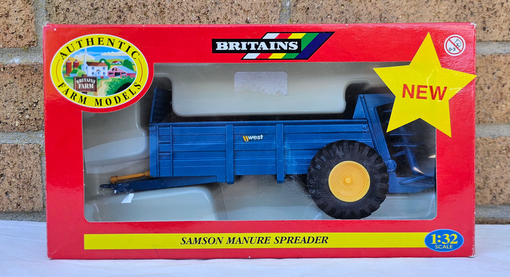 Britains West Conversion Manure Spreader S.D.FRATER
