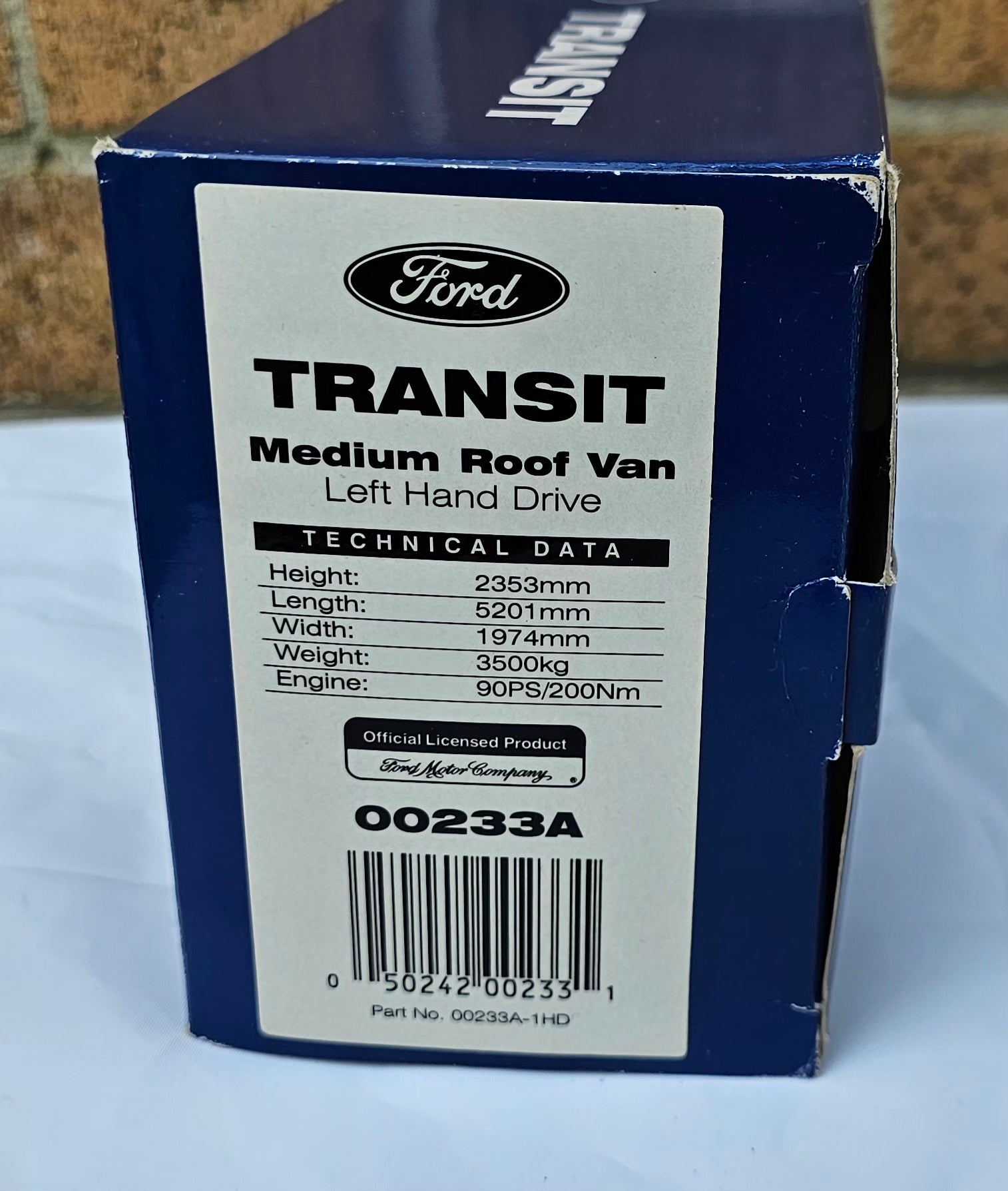 Britains Ford Transit Van Dealer Box 00233A