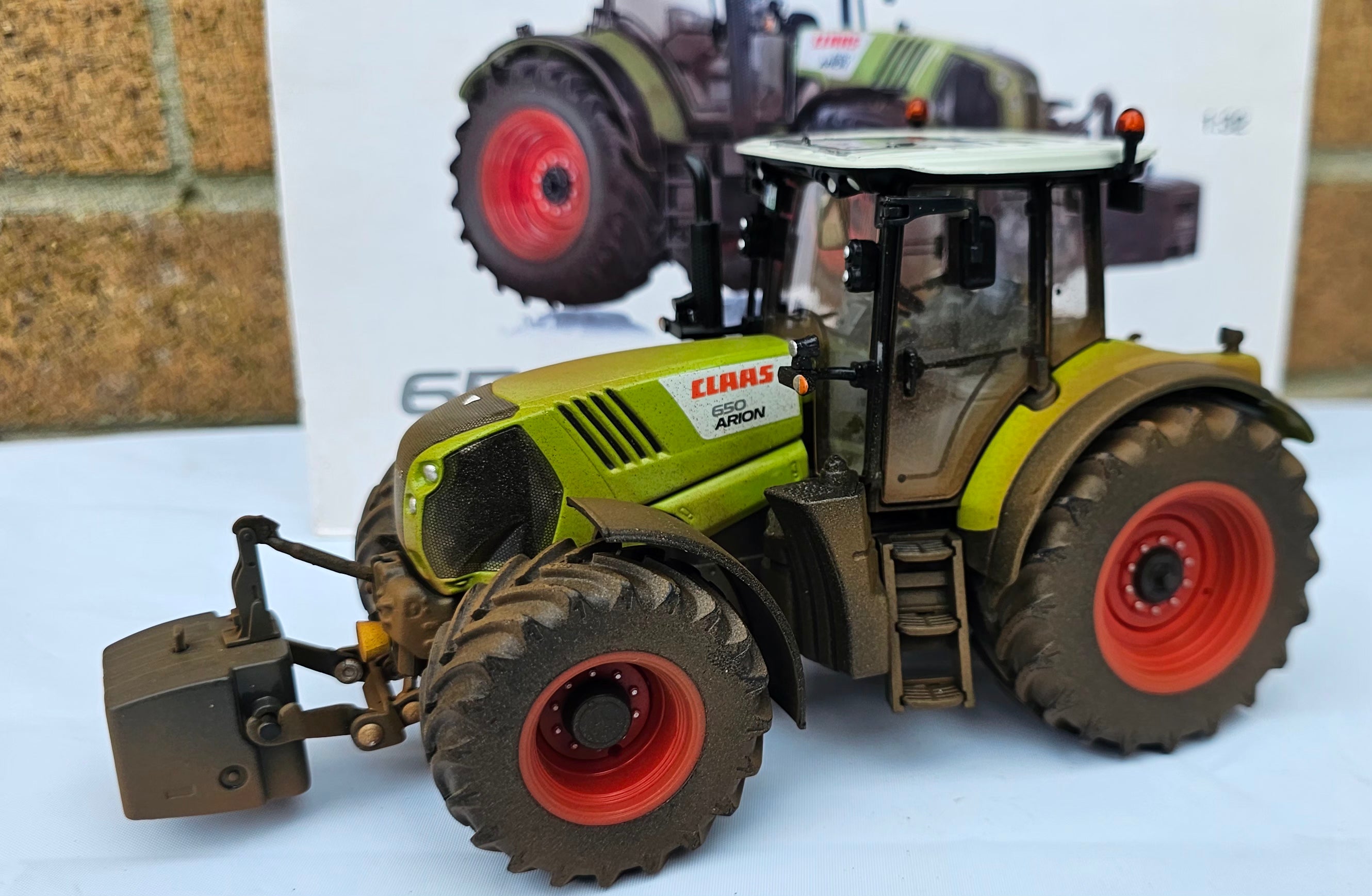 Wiking Claas Arion 650 Tractor Weathered Limited Edition