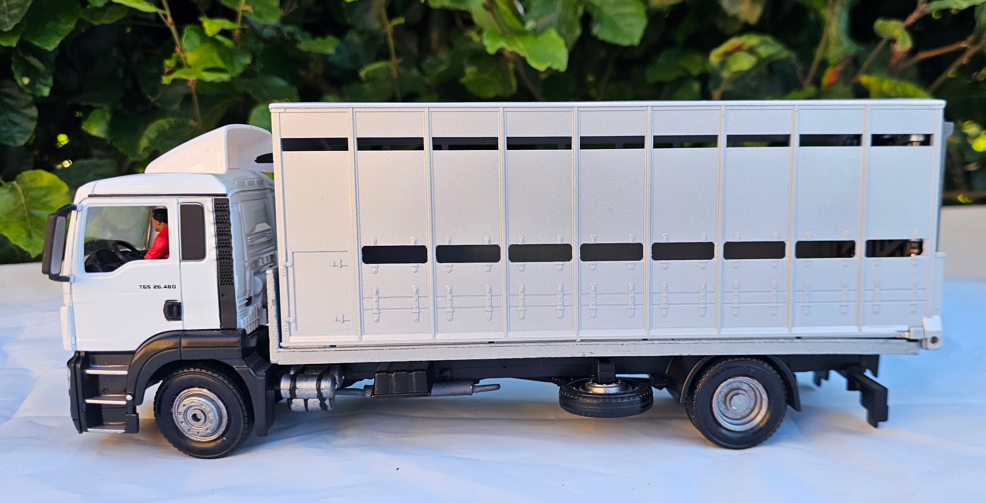 Britains Man Cattle Livestock Lorry Transporter Conversion