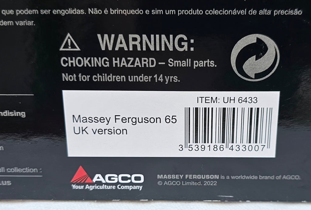 Universal Hobbies Massey Ferguson MF 65 UH6433