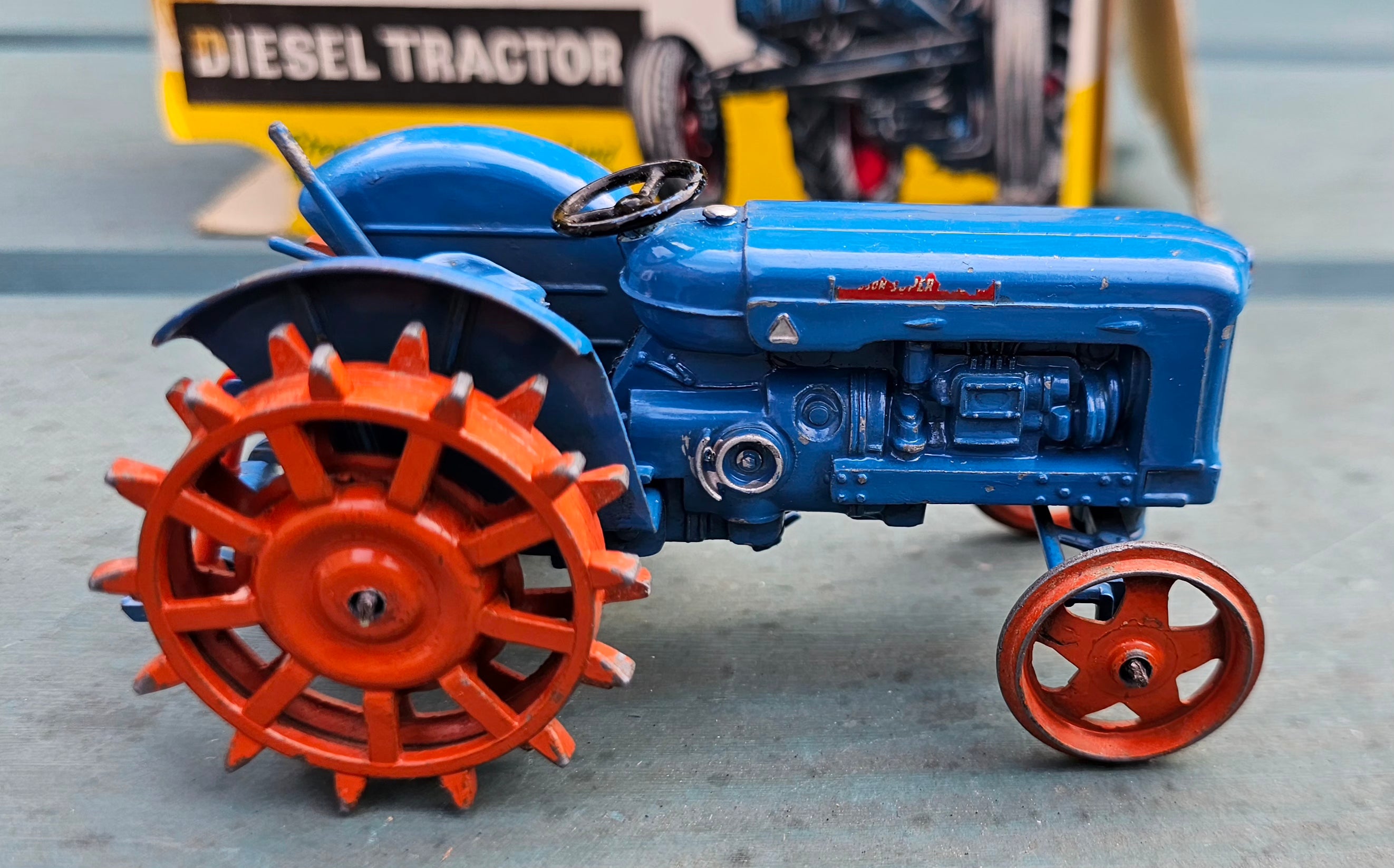 Britains Fordson Major With Spaded Lug Wheels