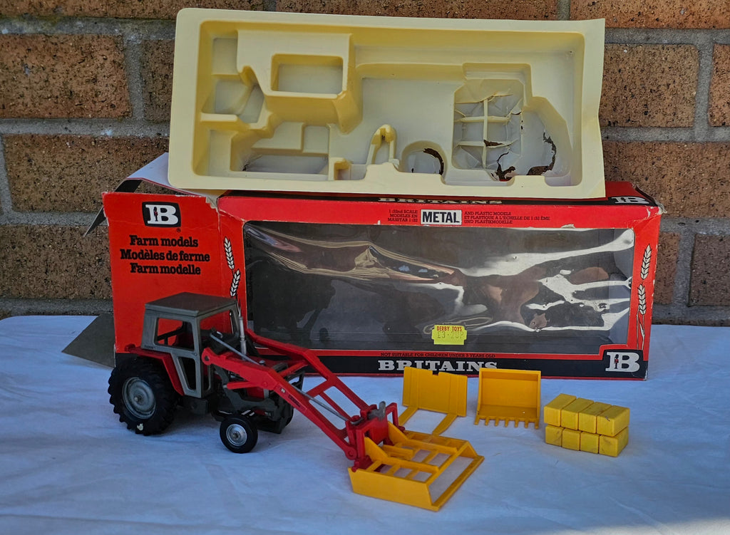 Britains Massey 595 with Front Loader 9595