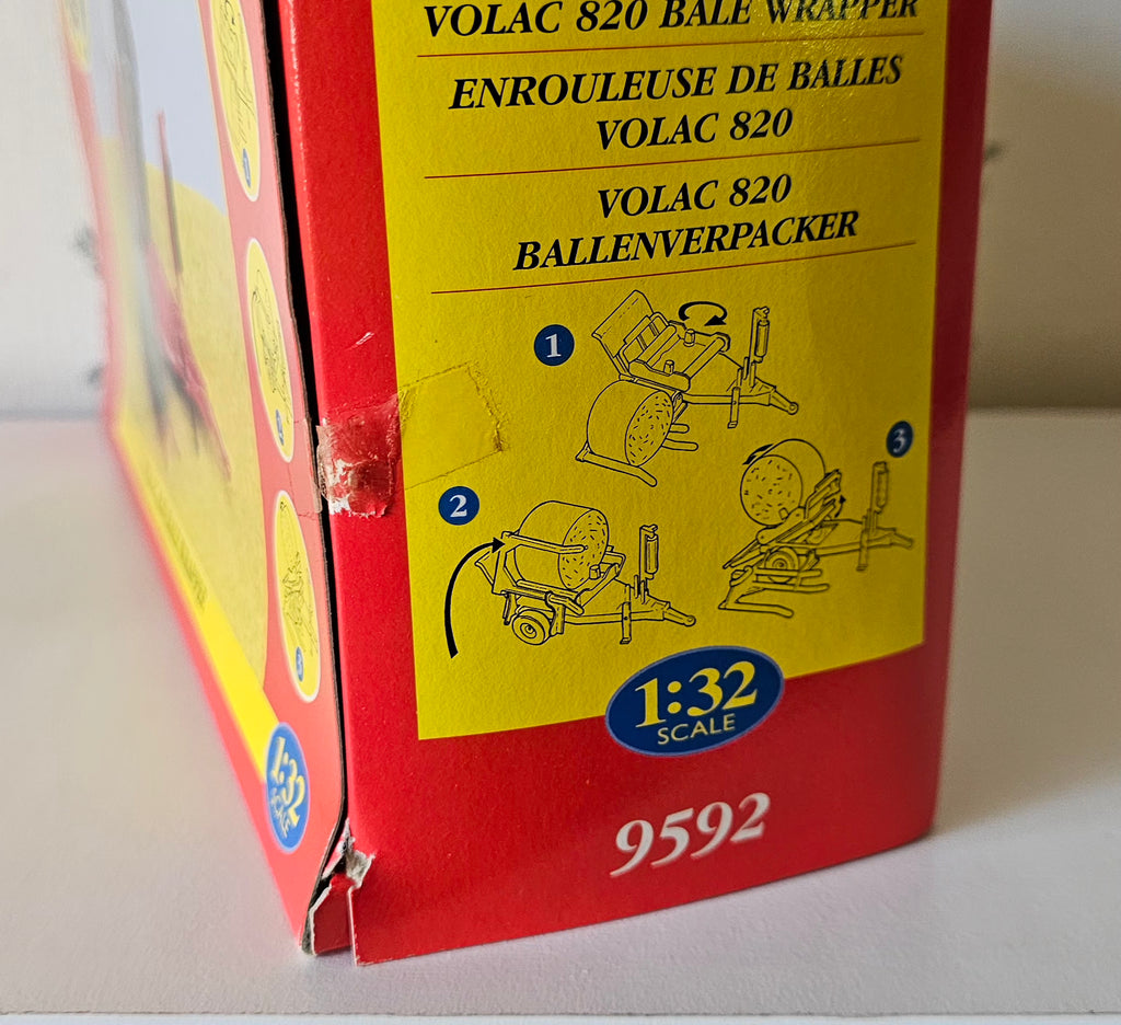 Britains Volac 820 Bale Wrapper 9592