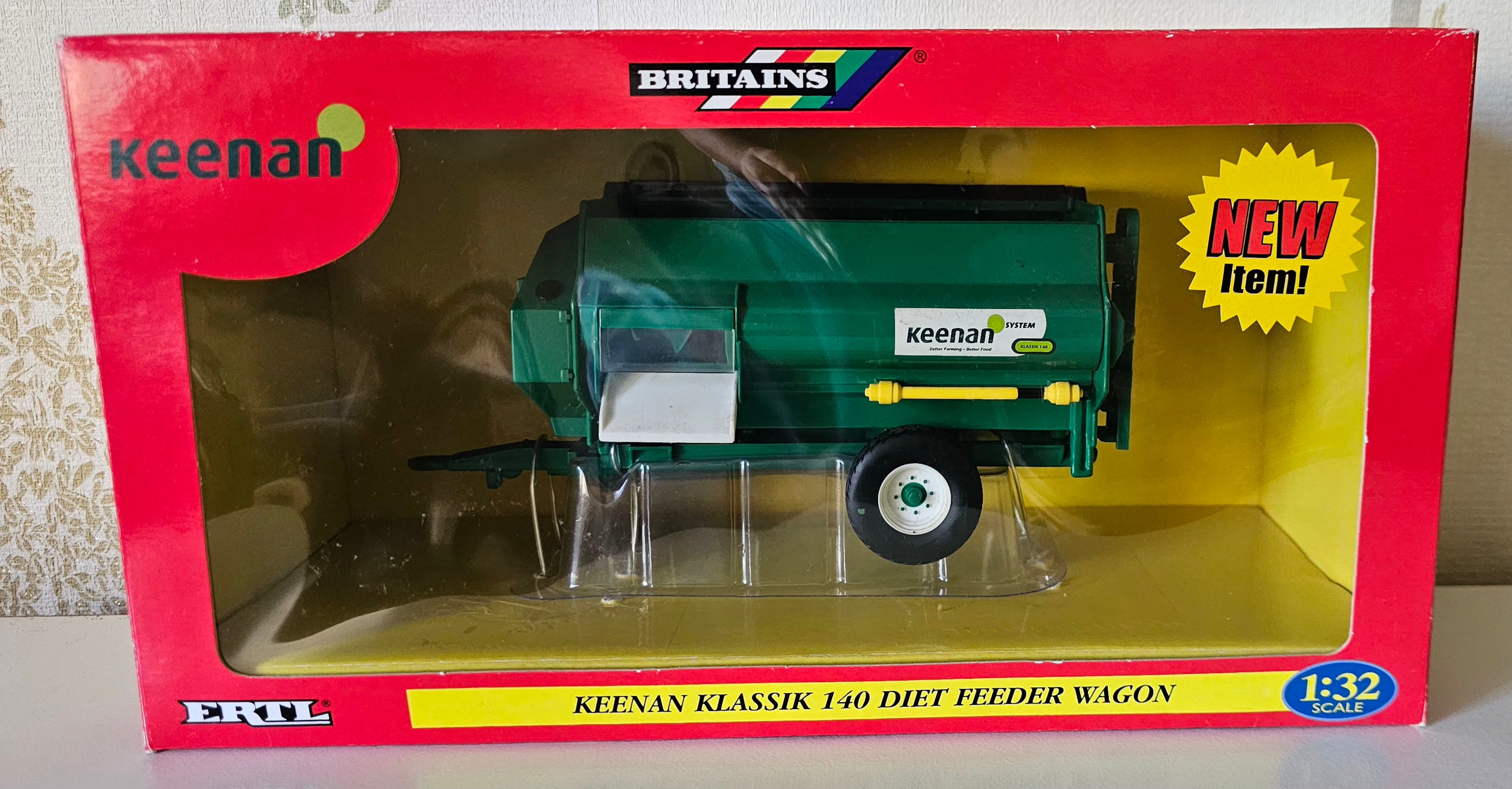 Britains Keenan Klassik 140 Diet Feeder Wagon