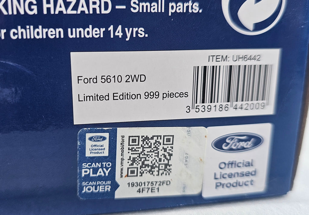 Universal Hobbies Ford 5610 Tractor 2WD Gen 1 Limited 999 UH6442