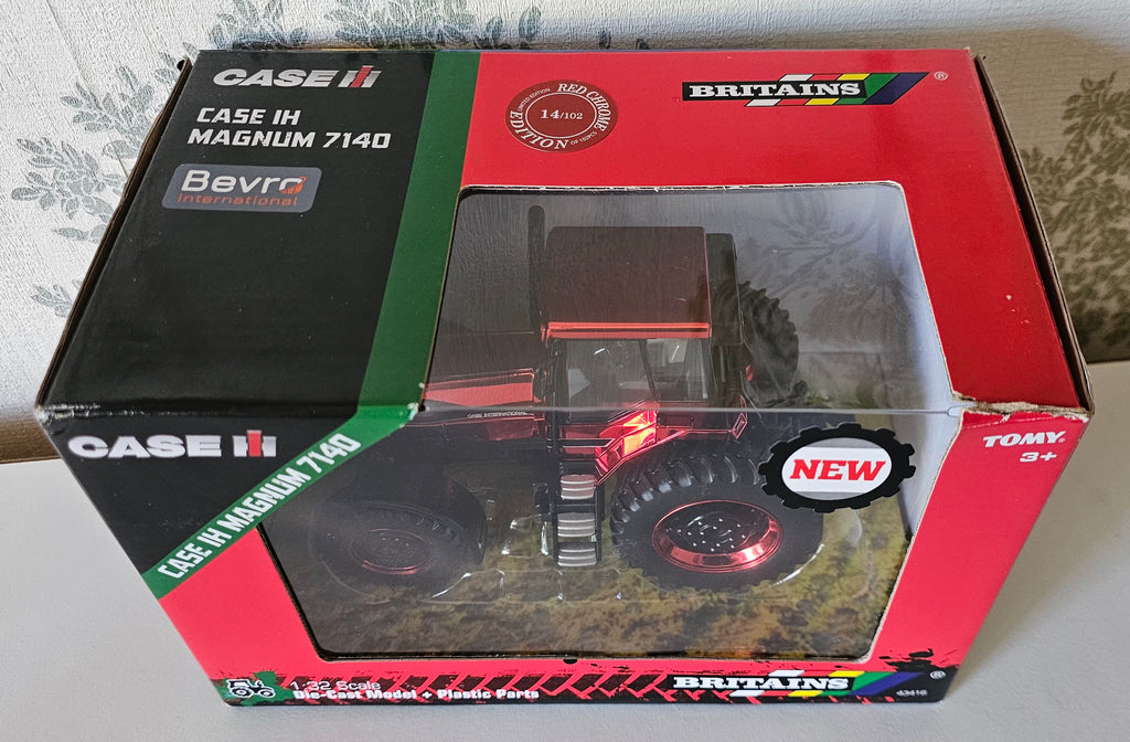 Britains Case IH Magnum 7140 Chrome Tractor Bevro 43416