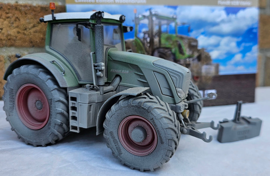 Wiking Fendt 828 Vario Tractor Weathered Limited Edition