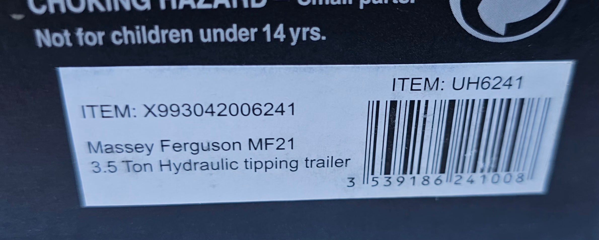 Universal Hobbies MF 21 Tipping Trailer UH6241