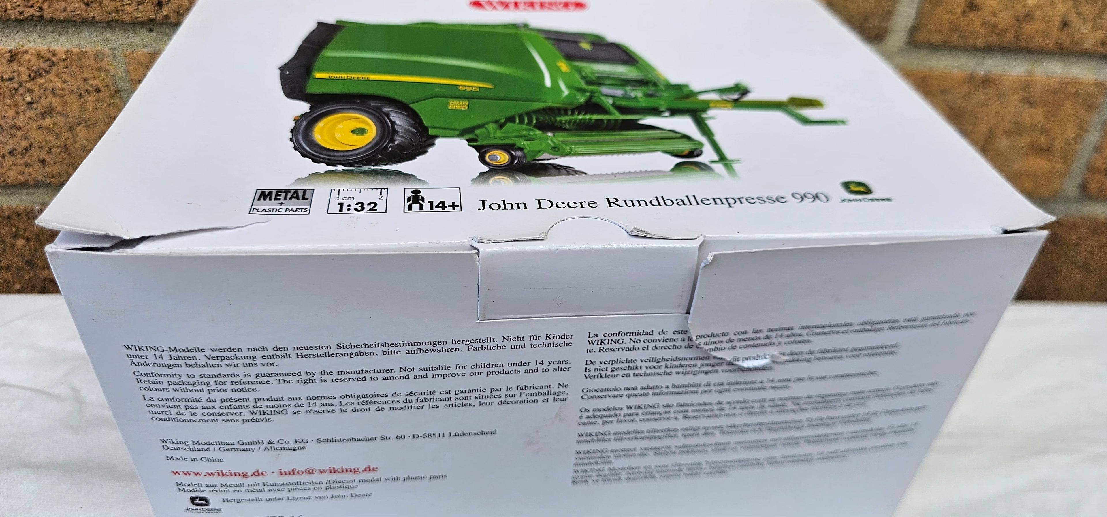 Wiking John Deere 990 Baler