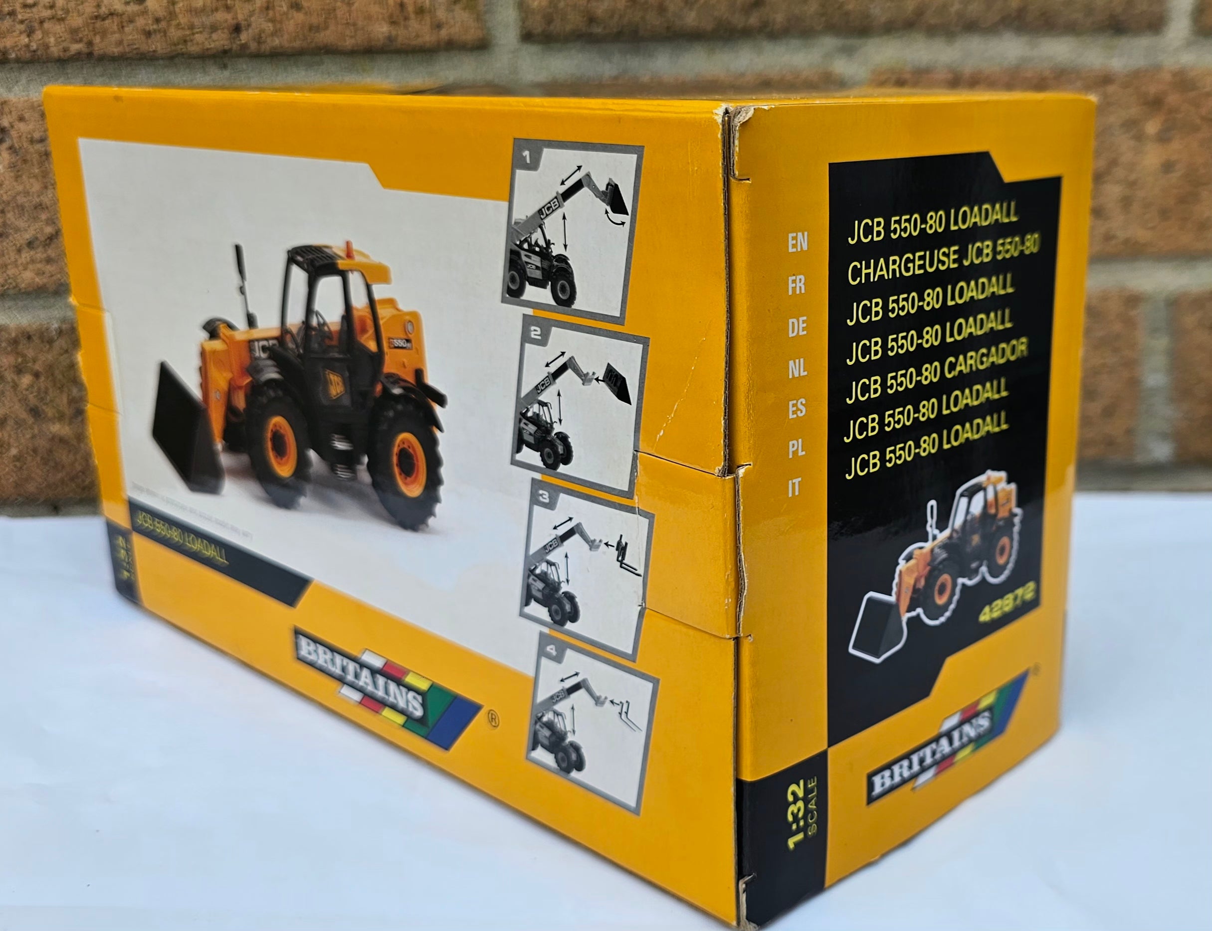 Britains JCB 550-80 Loadall Arnold Plant Hire 42872