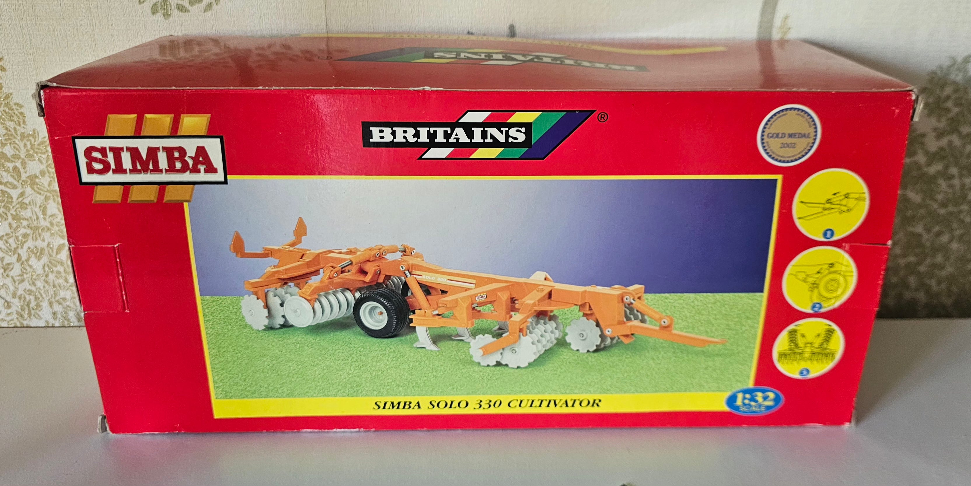 Britains Simba Solo 330 Cultivator 40996