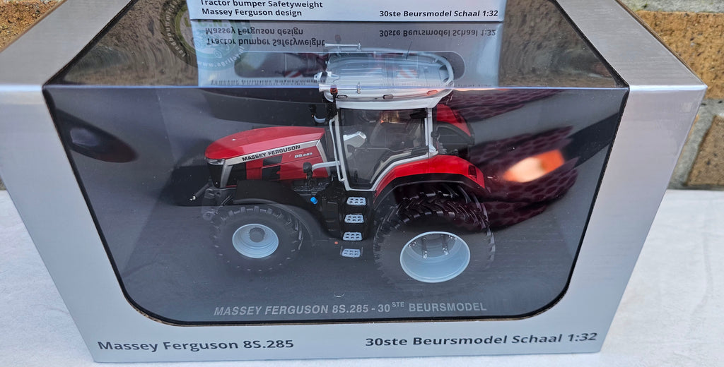 Universal Hobbies Massey Ferguson 8S.285 Tractor & Weight L.C.N Limited Edition