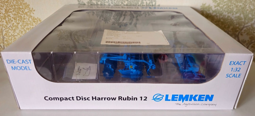 ROS LEMKEN DISC HARROW RUBIN 12