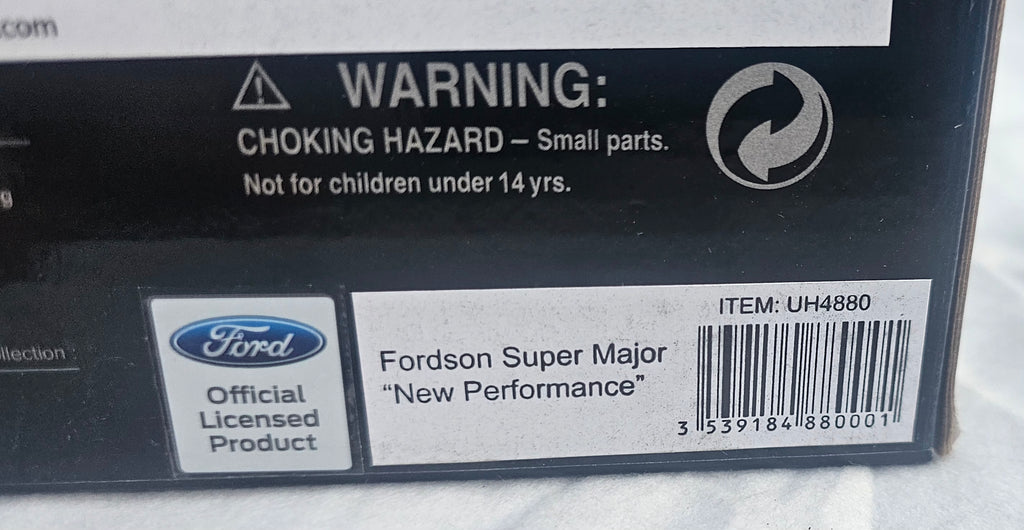 Universal Hobbies Fordson Super Major New Performance Tractor UH4880