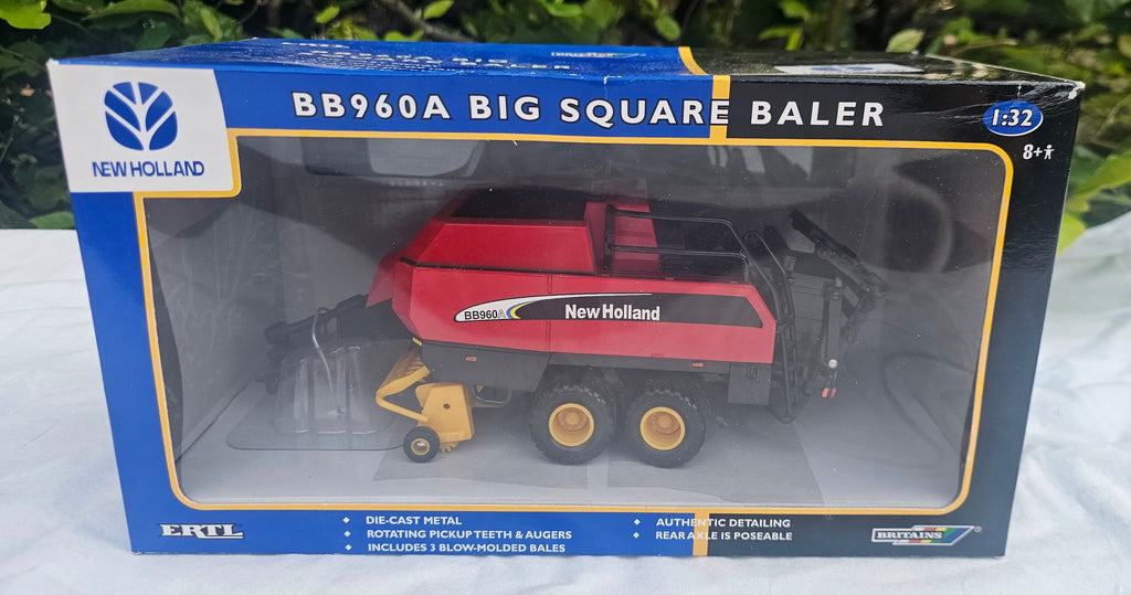 Britains New Holland Big Square Baler BB960A 13668 Dealer Box