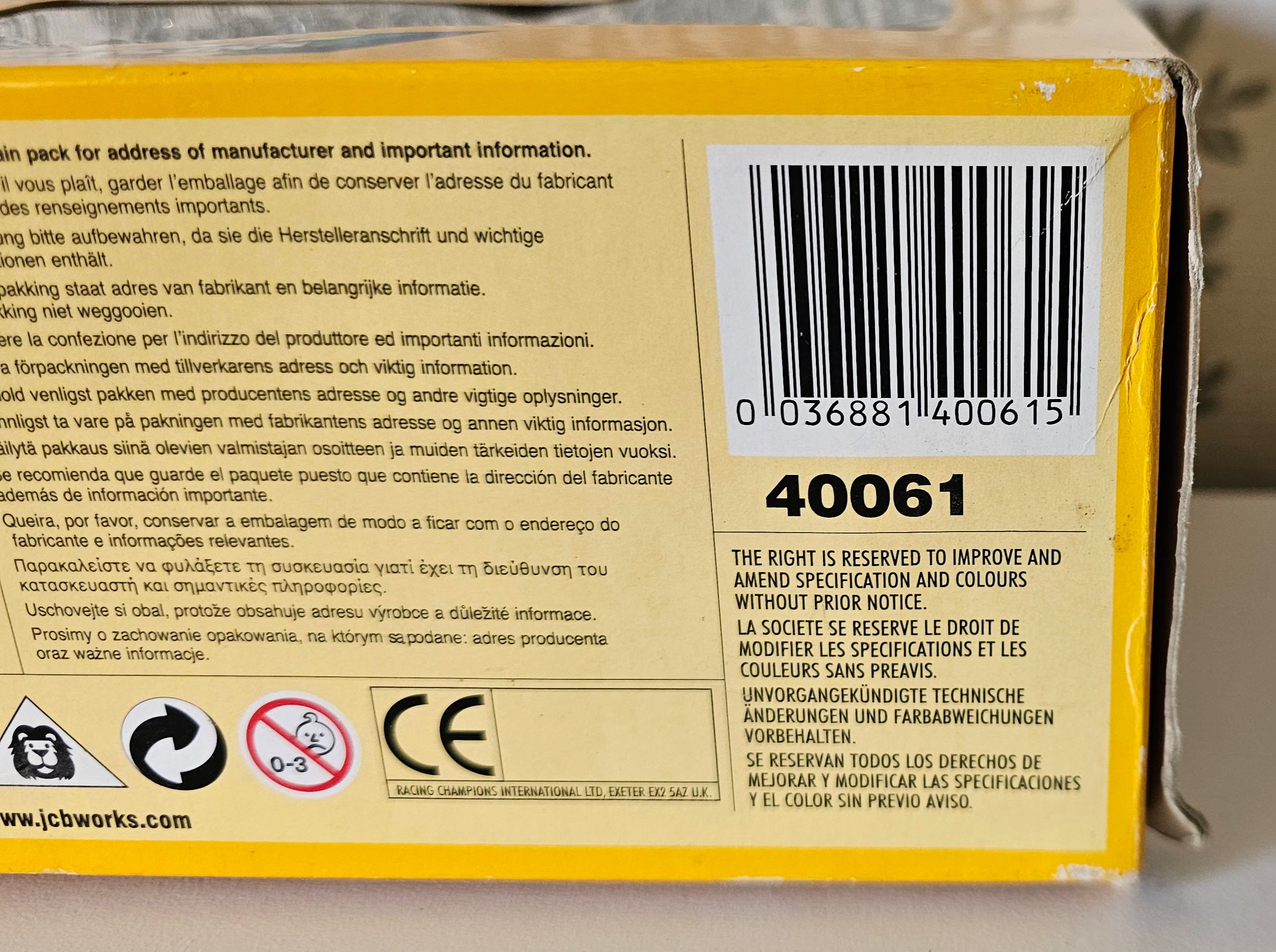 Britains JCB Fastrac 3185 40061