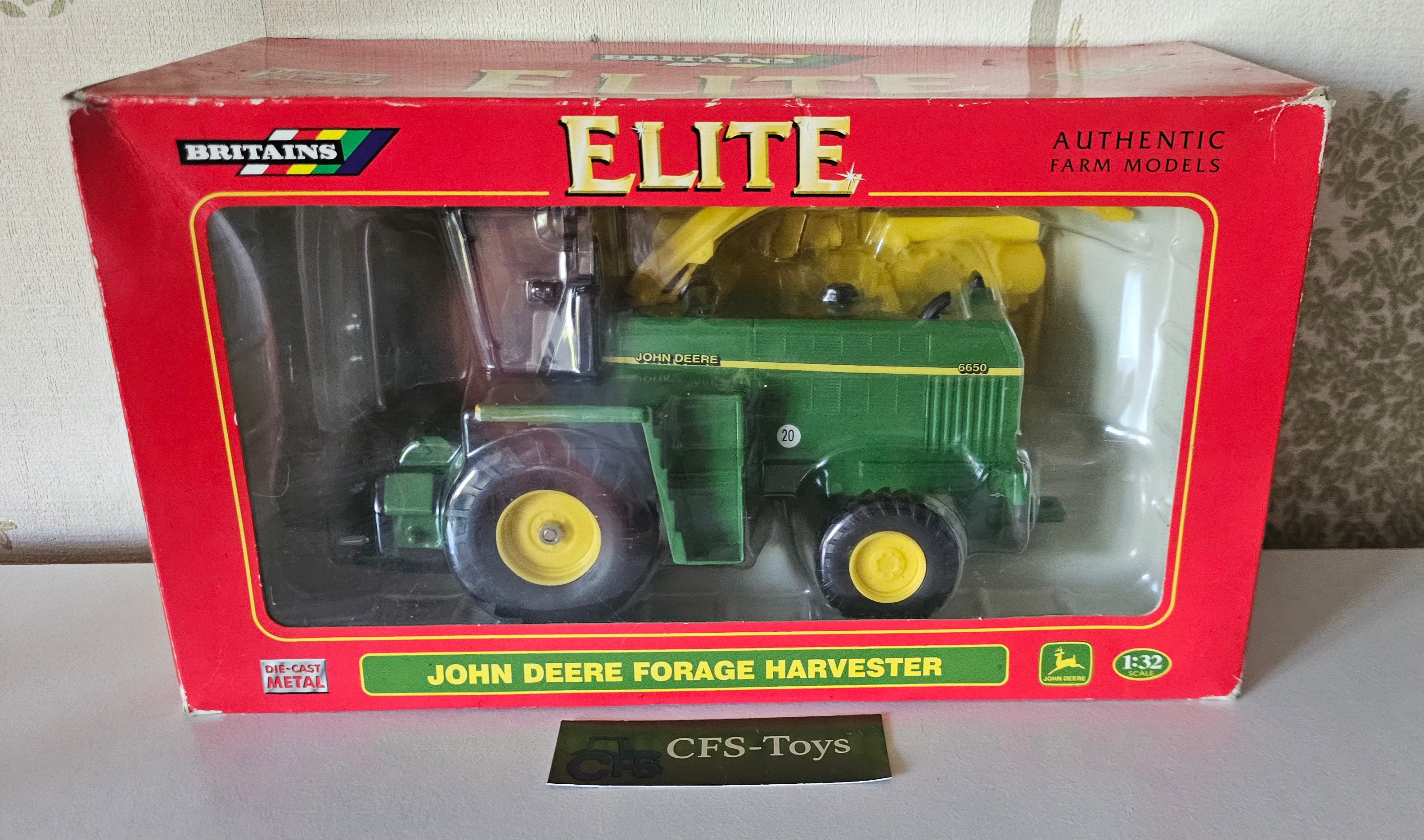Britains John Deere 6650 Forage Harvester 15129
