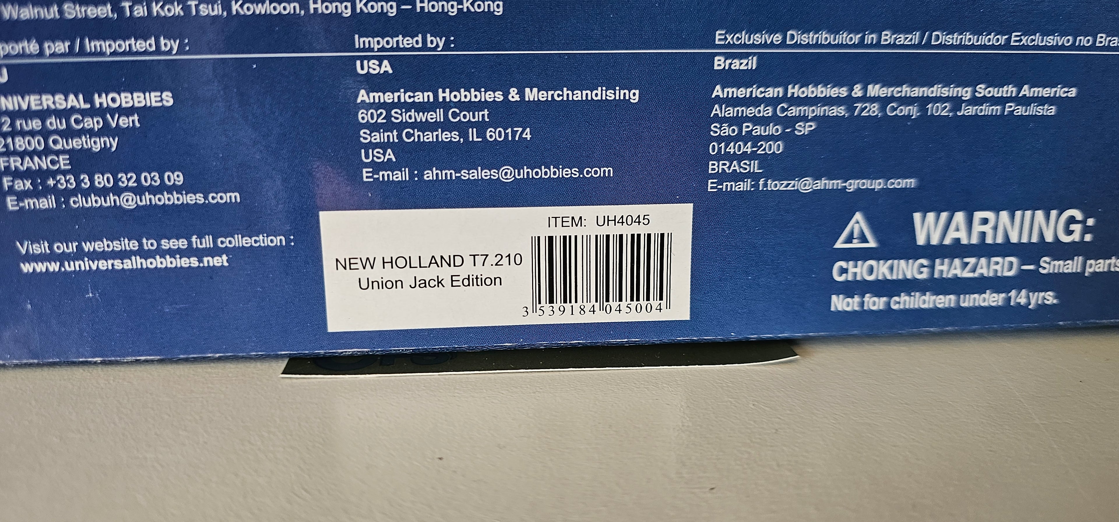 Universal Hobbies New Holland T7.210 Union Jack Edition UH4045