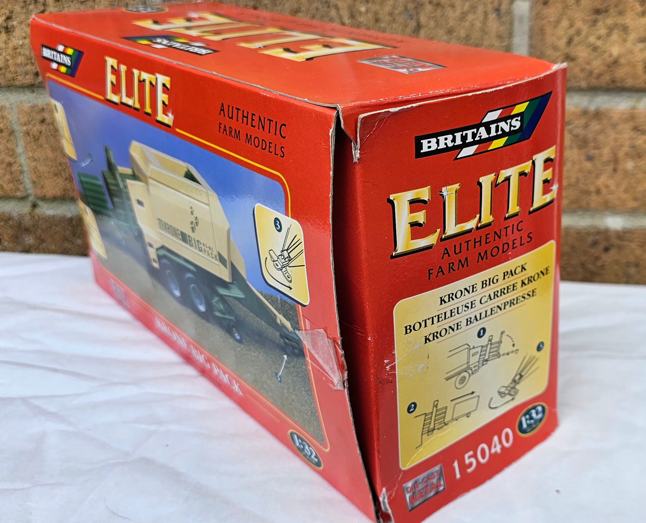 Britains Elite Krone Big Pack Baler 15040