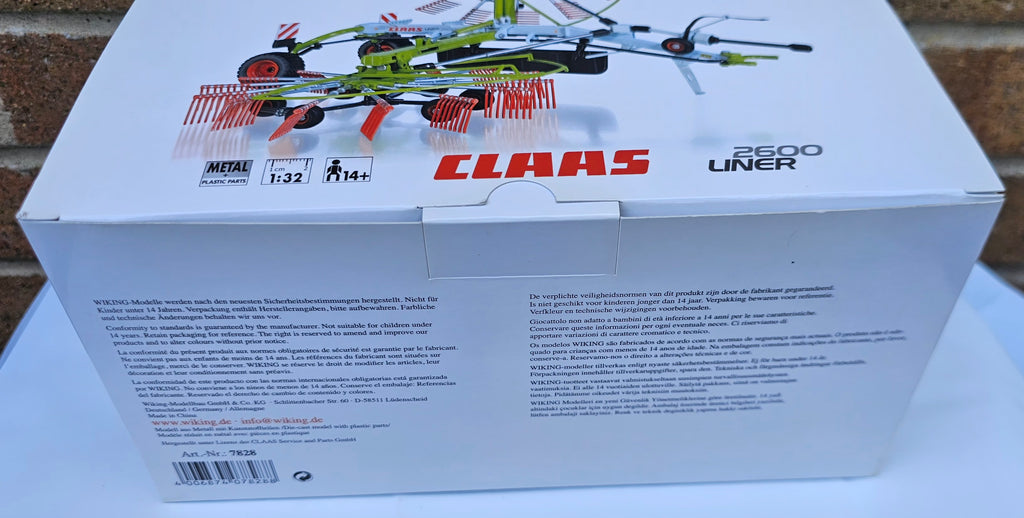Wiking Claas 2600 Liner Rake