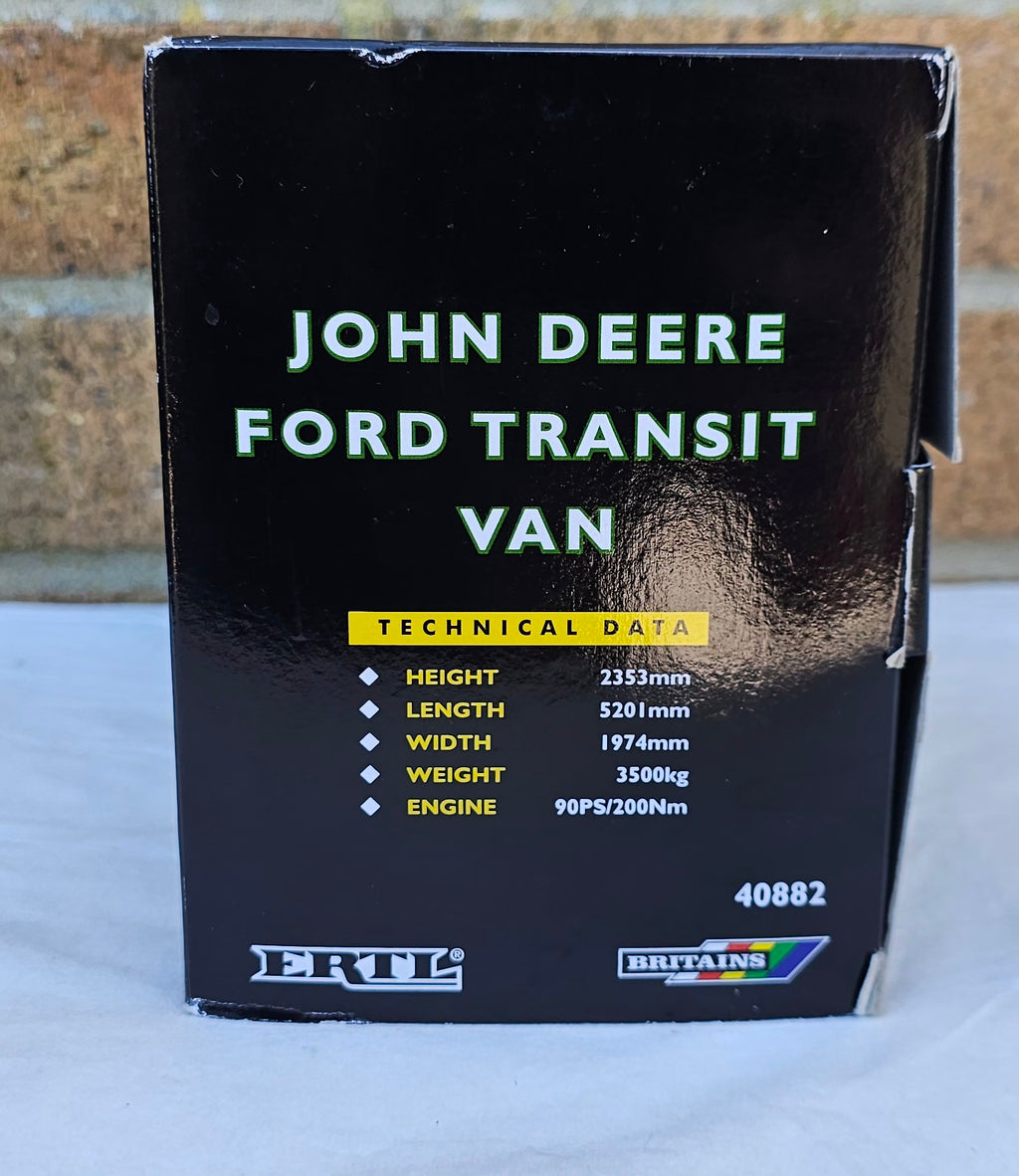 Britains John Deere Ford Transit Van 40882