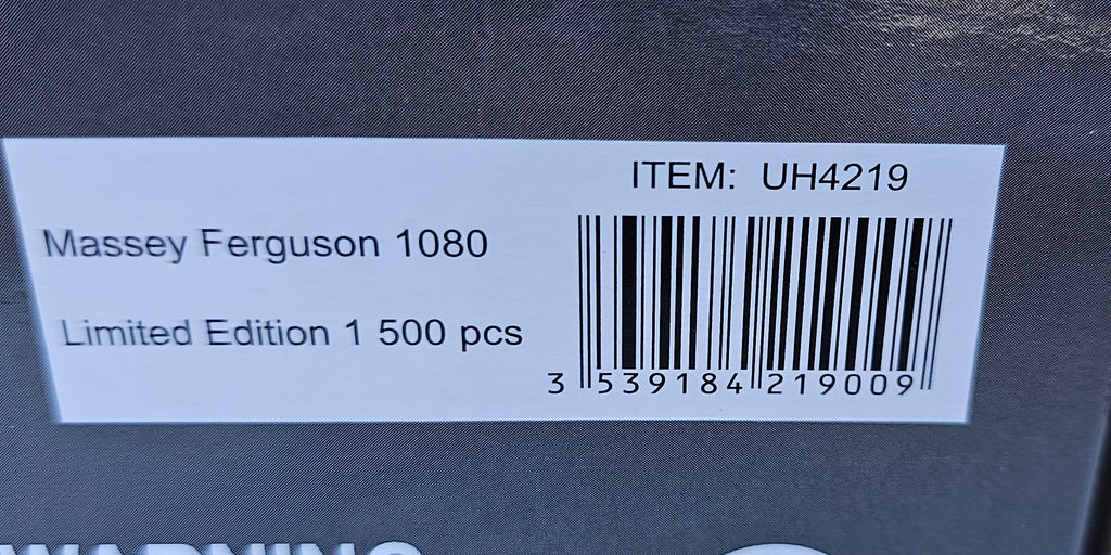 Universal Hobbies Massey Ferguson MF 1080 2WD HMT Panningen UH4219