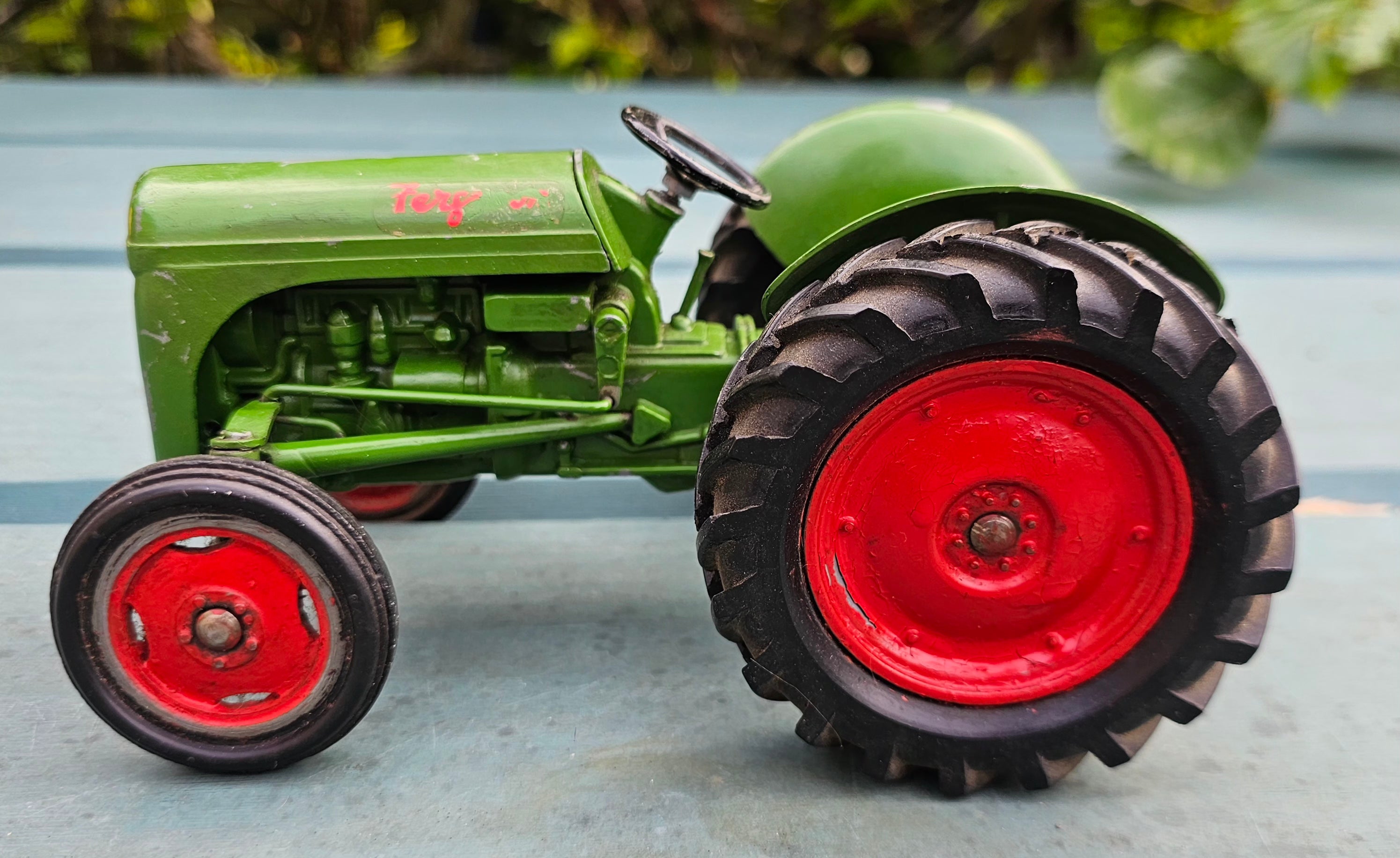 Chad Valley Ferguson Tractor Green