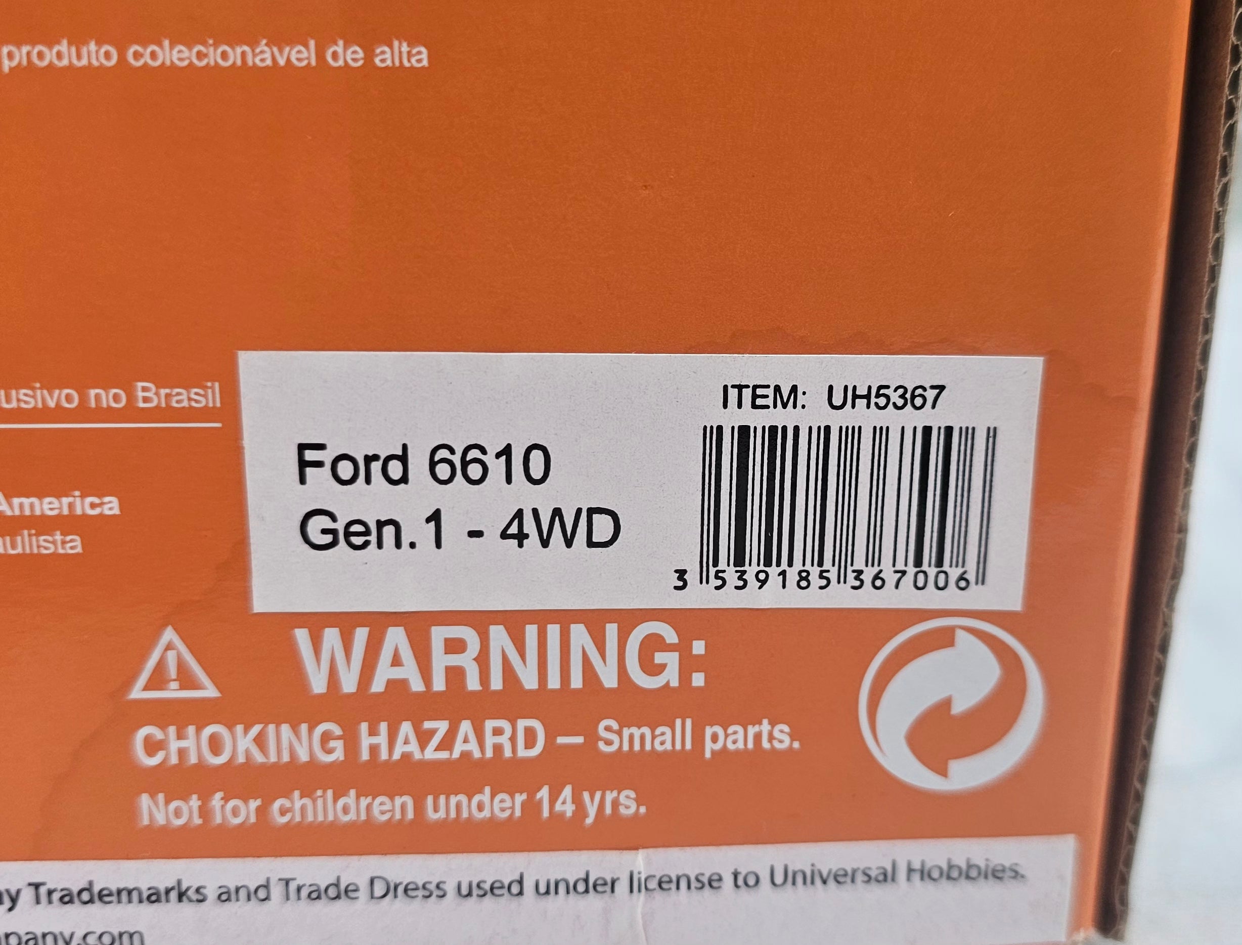 Universal Hobbies Ford 6610 Tractor Gen 1 4WD UH5367