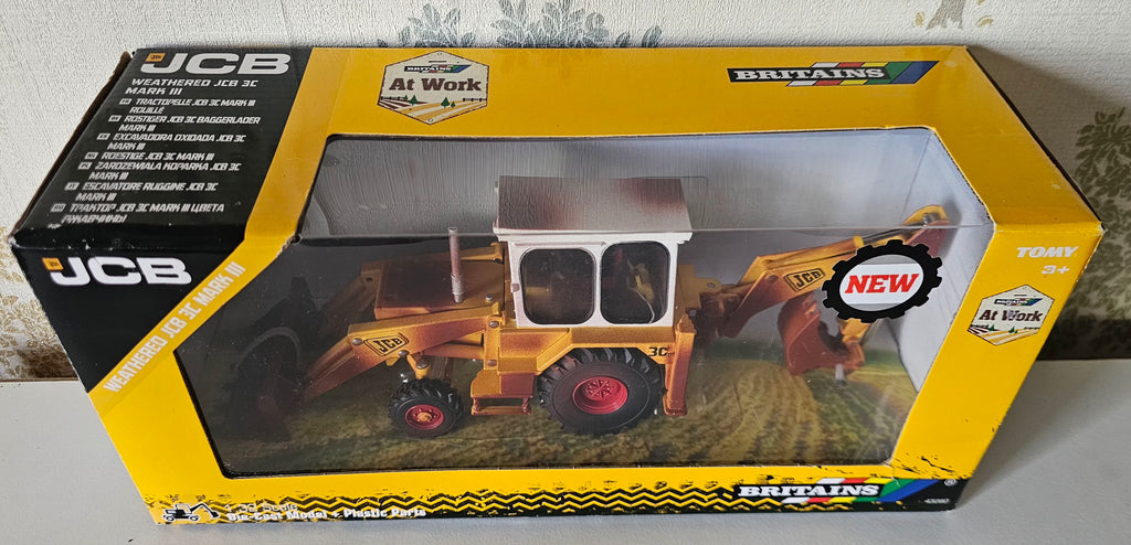 Britains JCB Weathered 3C Mark III 43280