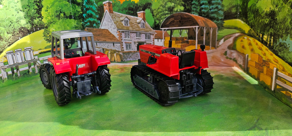 Ros Massey Ferguson 294c Crawler & 1014 Tractor Set