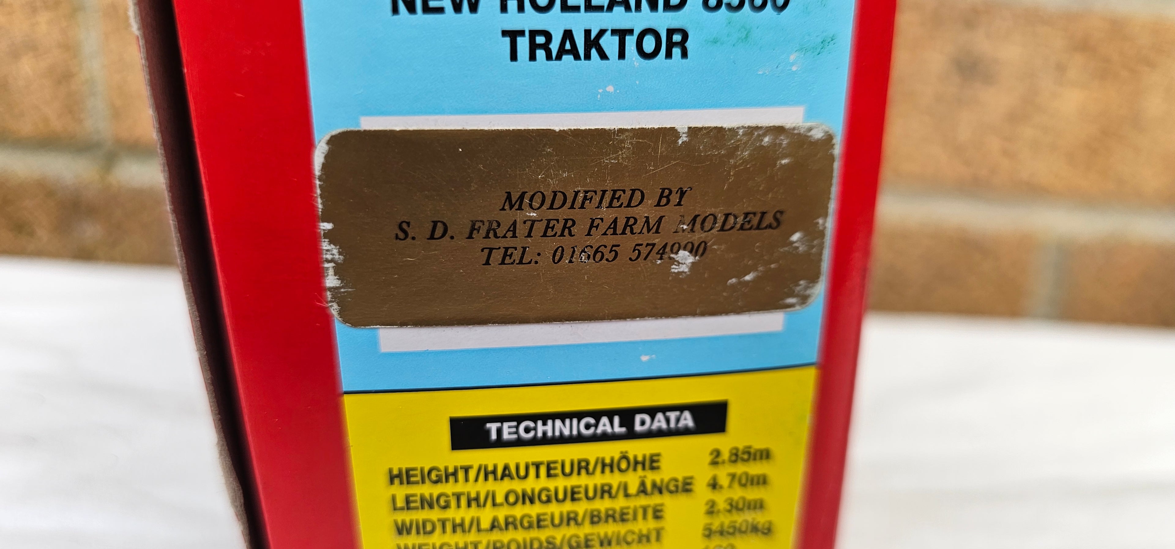 Britains New Holland M160 Tractor S.D.Frater Conversion