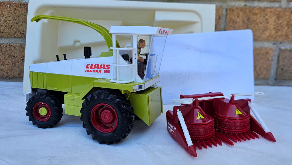 Britains Claas Forage Harvester & Kemper 9586