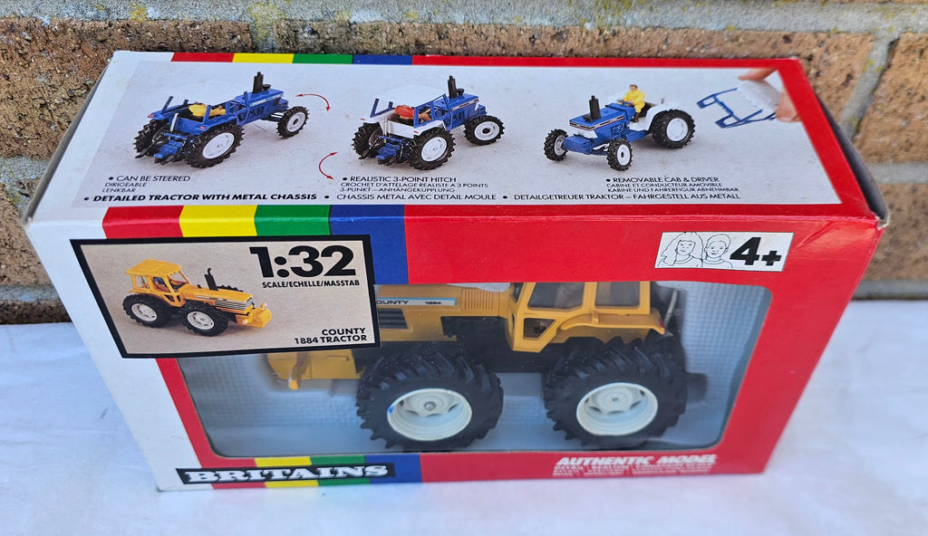 Britains County 1884 Tractor Yellow 9521