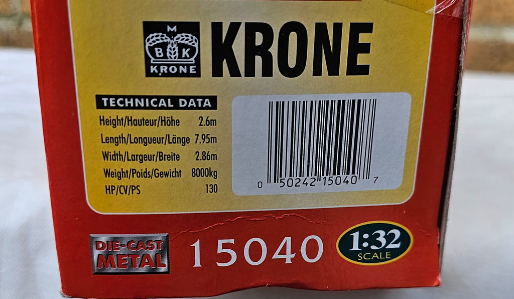 Britains Elite Krone Big Pack Baler 15040