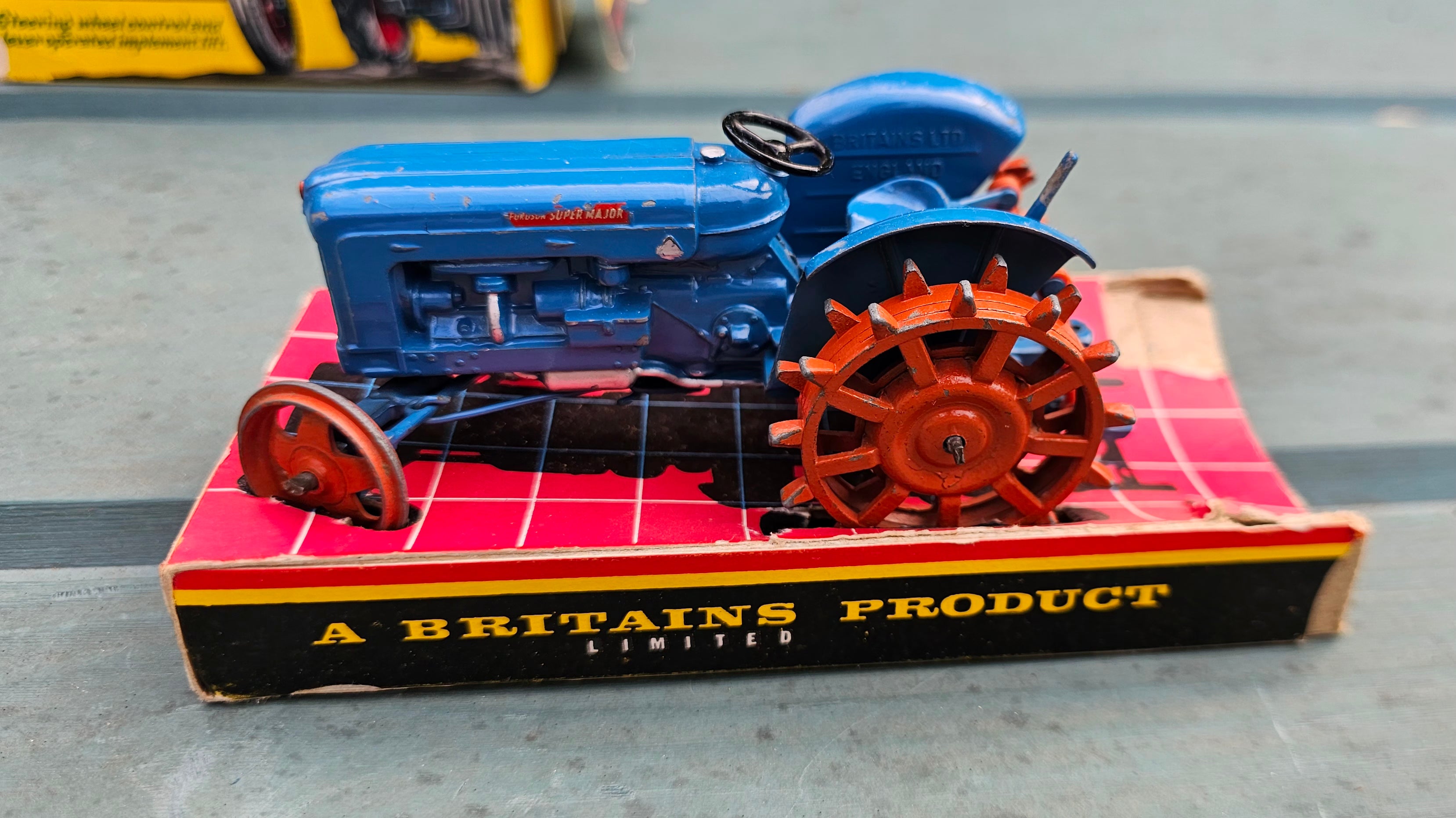 Britains Fordson Major With Spaded Lug Wheels