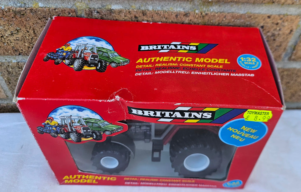 Britains Massey Ferguson 3680 With Floatation Tyres 9441 Factory Error