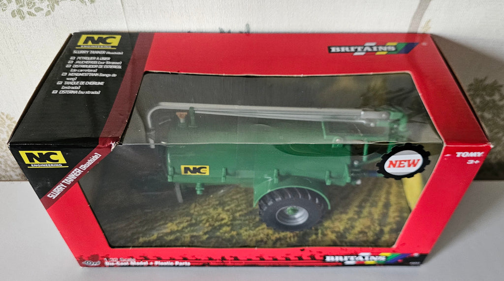 Britains NC Slurry Tanker Green 43253