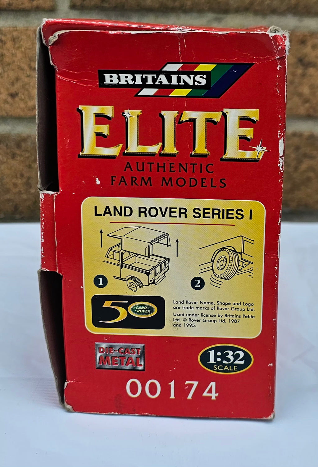 Britains Land Rover Series 1 00174