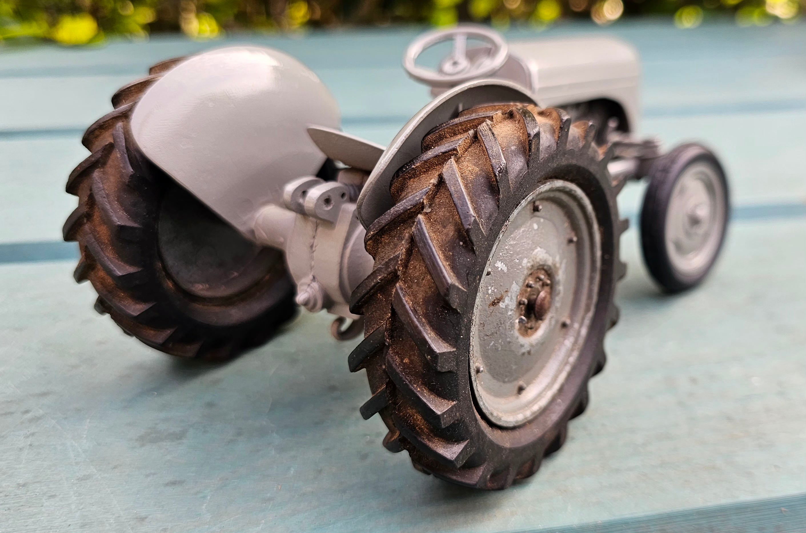 Chad Valley Ferguson Tractor Grey