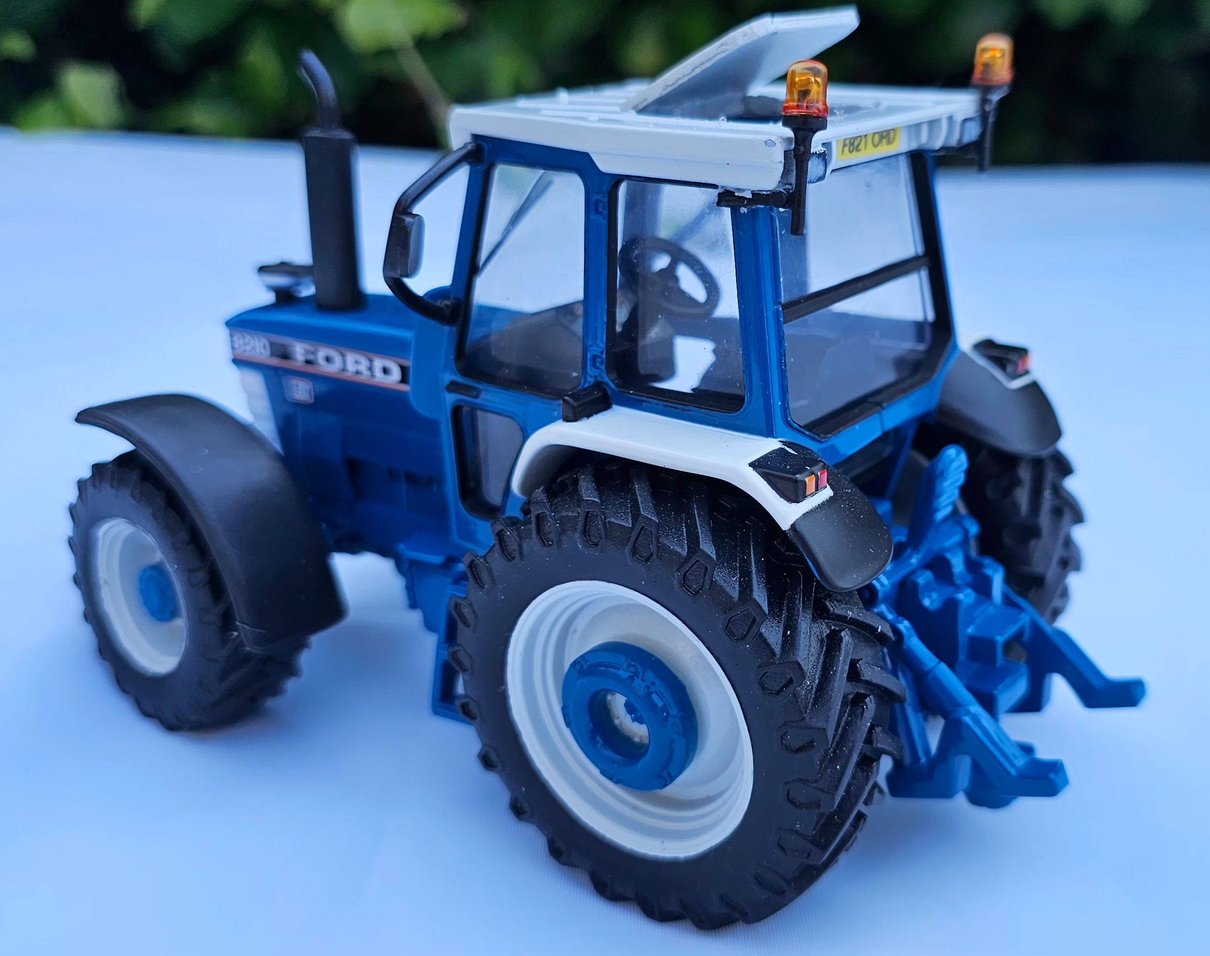A Britains Ford 8210 Tractor Conversion