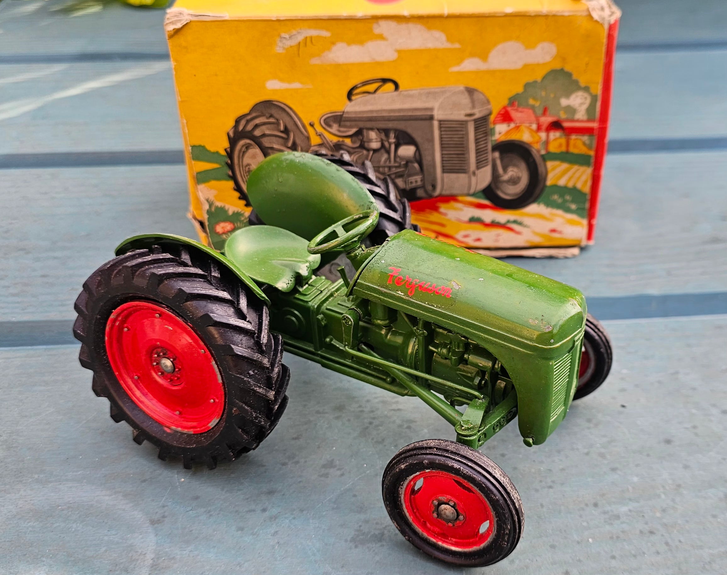 Chad Valley Ferguson Tractor Green