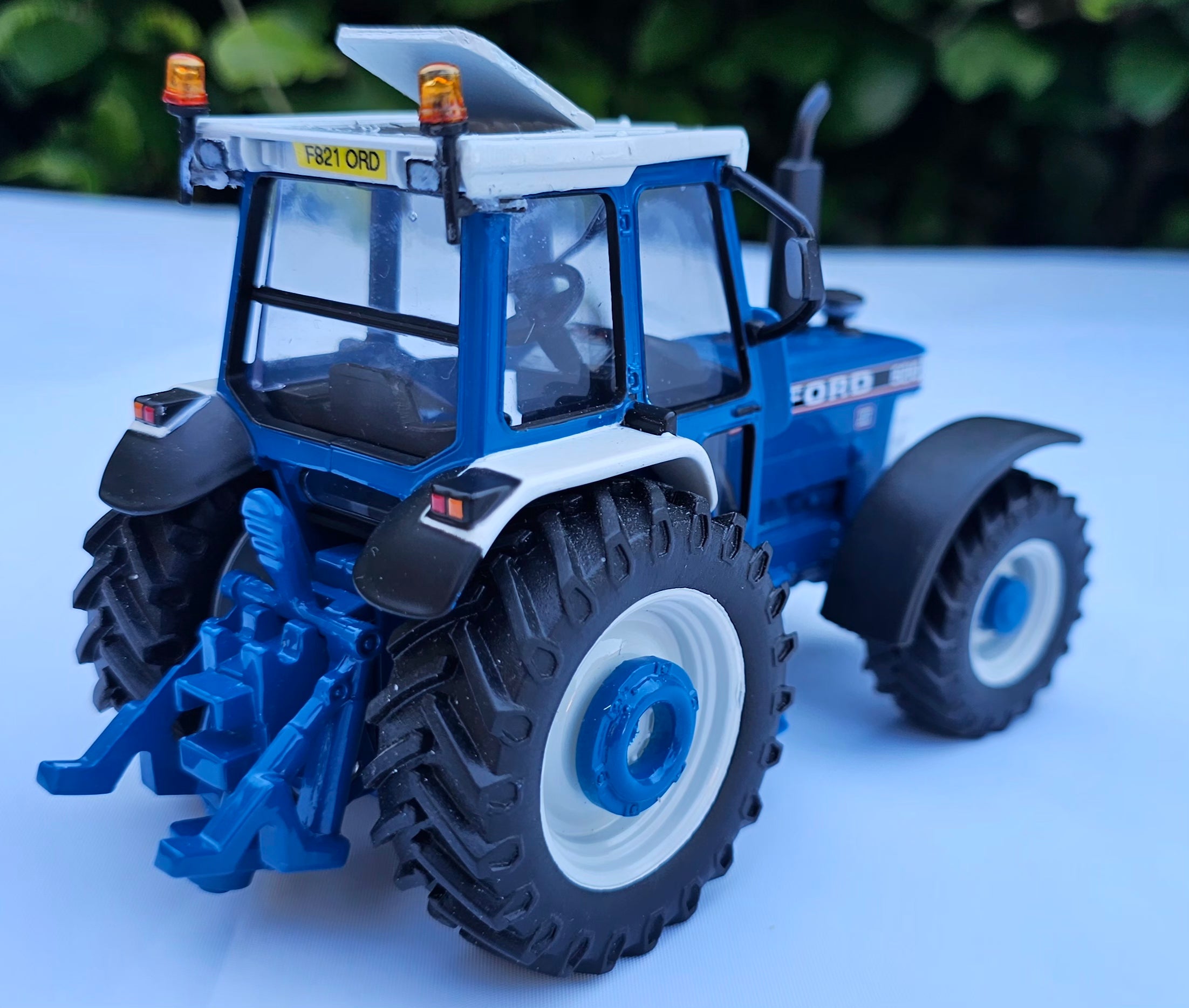 A Britains Ford 8210 Tractor Conversion