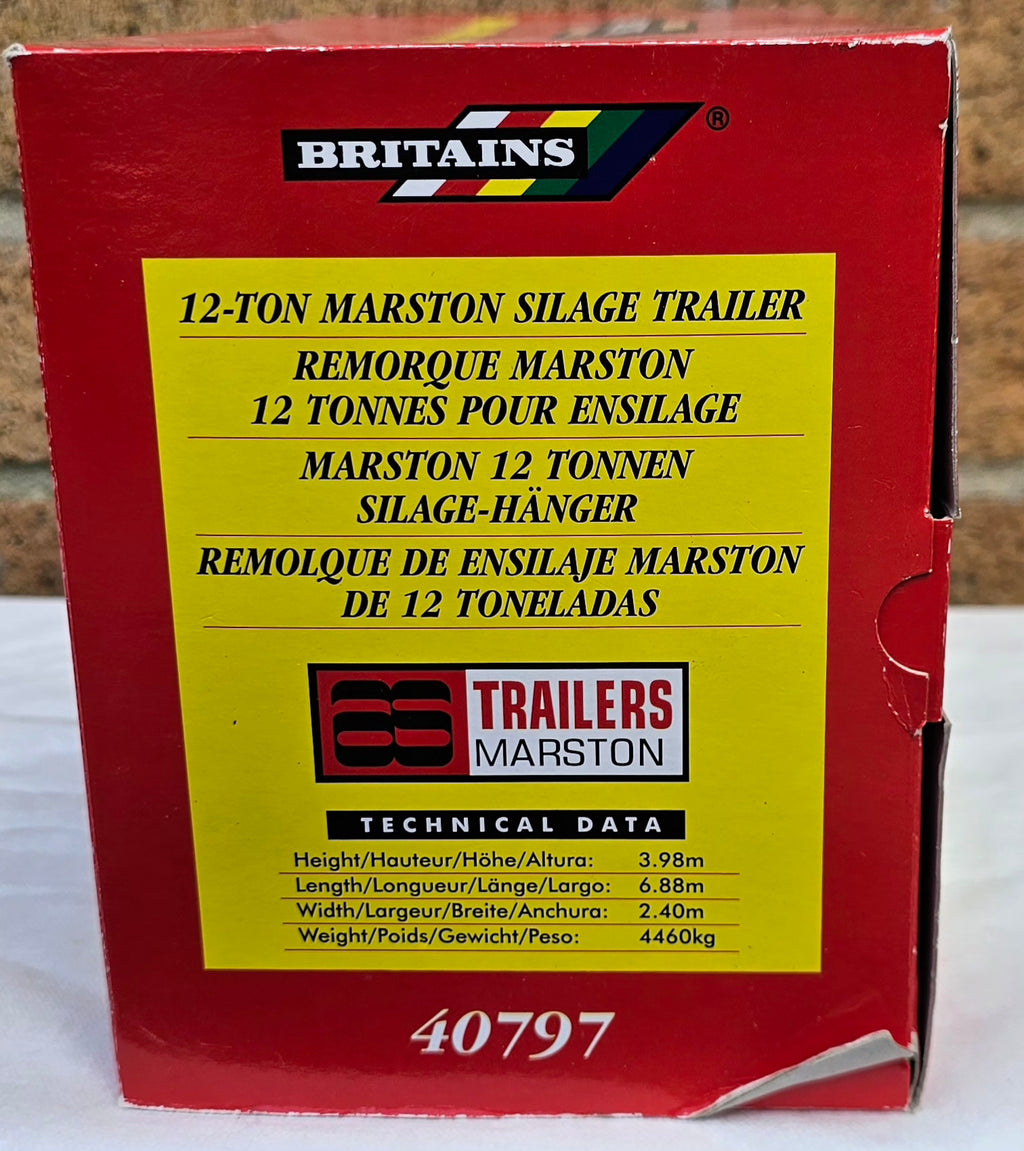 Britains 12 Ton Marston Silage Trailer 40797