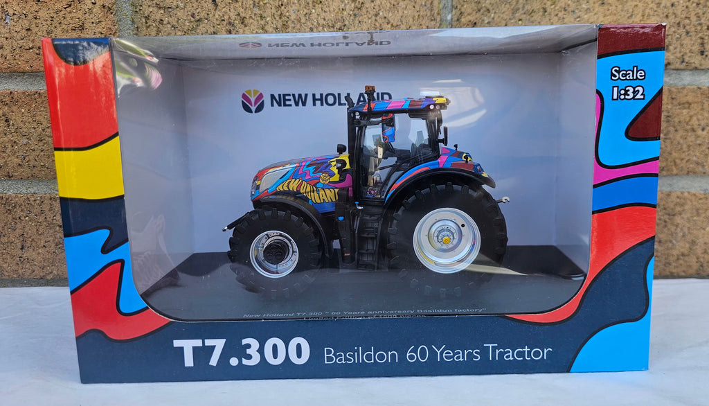 Universal Hobbies New Holland T7.300 Tractor Basildon 60 Years UH 6698