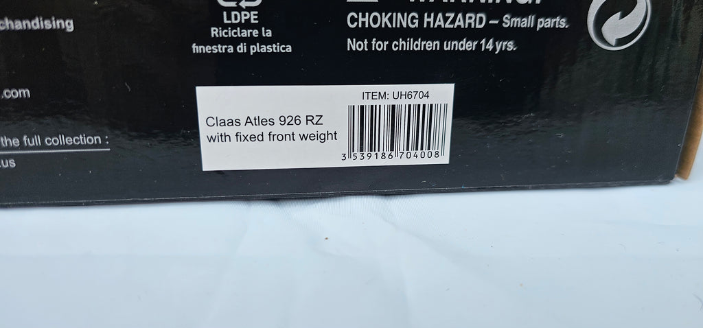 Universal Hobbies Claas Atles 926 RZ Tractor UH6704