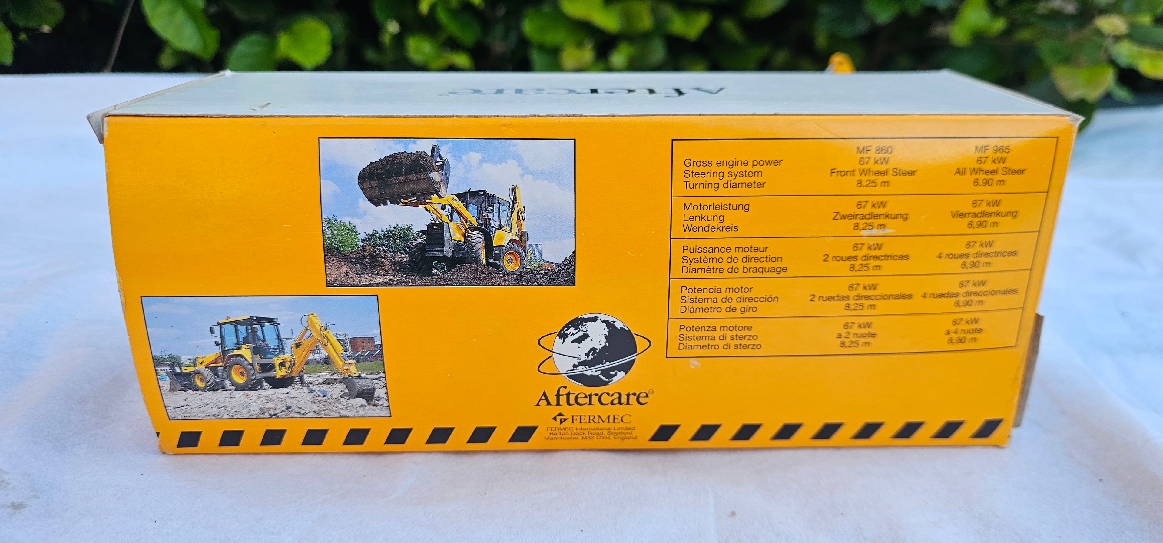Conrad MF860 Massey Ferguson Backhoe Loader 2955/2956