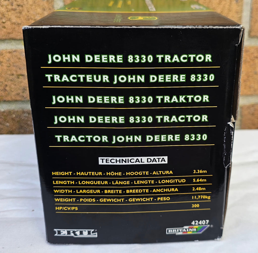 Britains John Deere 8330 Tractor 42407